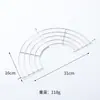 Estante de Drenaje de Acero Inoxidable Estante para Freír Acero Inoxidable 304 Estante para Cocinar al Vapor de Cocina Estante Semi-Circular para Cocinar al Vapor Estante de Aislamiento Térmico Estante de Drenaje Venta al por Mayor