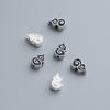 Prata de Lei S925 Prata Tailandesa Contas Xiangyun Cabaça Pulseira de Corda Artesanal DIY Colar Joias Acessórios de Contas de Quatro Vias