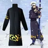 Cosplay de Trafalgaro de One Piece Dois Anos Depois Duas Gerações Três Gerações Capa cosplay Traje de Anime