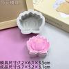 Chinoiserie Piel de Hielo Pastel de Luna Raíz de Loto Carpa Nube Auspiciosa Patrón de Loto Molde Pastel de Frijol Mungo Decoración de Pastel Molde para Jabón Hecho a Mano