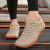 Sapatos Barefoot Personalizados de Fábrica com Biqueira Larga, Sapatos Esportivos Casuais de Malha Respirável de Verão para Homens com Pés Largos e Pés Gordos com Logotipo