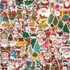 100 Adesivos de Grafite do Papai Noel Decorar Guitarra Caderno Mala DIY à Prova d'Água Festival Transfronteiriço