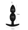 C559 Plug Anal de Silicone Dilatador Anal para Homens e Mulheres Expansor Anal