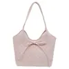 Bolsa de Mão Tendência de Grande Capacidade para o Dia a Dia de Mulheres, Nova Moda Verão 2026 Bolsa de Ombro de Alto Valor com Laço
