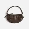 Comercio Exterior Nuevo Bolso Pequeño Transfronterizo para Multitud Bolso Dumpling de Piel Suave para Mujer Bolso de Hombro Simple y de Moda Bolso de Axila para Mujer
