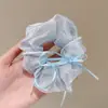 2026 Nuevo Scrunchie Infantil de Alta Elasticidad, Cuerda para el Cabello Coreana Oversize Estilo Perezoso, Banda Elástica de Gama Alta para Niñas