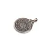 Plata de Ley 925 Bolsa Taiyi Bagua Cruz Vajra Maza Tara Verde Colgante Vintage Encanto Accesorios DIY