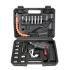 Mini kit de chave de fenda elétrica 45 peças chave de fenda deformável instalação de móveis pequenos máquina de driver usb atacado