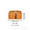 Posavasos grande de ratán tejido vietnamita para otoño, juego de té, accesorios, almohadilla aislante del calor, base para cuenco, mantel de mesa, cubierta de colocación Guangxi