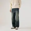Ropa para Hombre Maple House / Primavera/Otoño 2026 Clanfit Pierna Recta Estilo Nuevo Sin Estiramiento Pierna Media Ancha Jeans Sueltos para Hombre