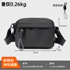Bolsa cruzada para hombre de Cordura al por mayor transfronteriza ligera resistente al desgaste resistente al desgarro bolsa de un solo hombro con cremallera YKK bolsa de mensajero