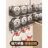 Estante de almacenamiento para baño, ventosa para lavabo e inodoro, toallero sin perforaciones, estante de almacenamiento de pared para el baño