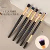 Set de Brochas de Maquillaje Rc de 5 Piezas Transfronterizo Doble Cara Rizador de Pestañas Pincel para Cejas Pincel para Sombras de Ojos Pincel para Corrector con Empaque de Caja de Papel Asequible