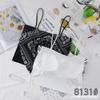 8131 # Camisola Estilo Étnico Paisley Camisola Falsa de Dos Piezas Camisola de Seda Helada Estampado Sin Costuras Ropa Exterior de Moda para Influencers
