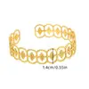 Pulsera de Acero de Titanio Amazon, No se Desvanece, Pulsera Ajustable de Acero Inoxidable para Mujer, Sensación Exagerada de Alta Gama, Pulsera Abierta al por Mayor