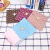 Bolsa para Absorventes Grande Capacidade Bolsa para Absorventes Higiênicos Maquiagem Bolsa Menina Cartoon Fofa Coração de Menina Estudante Período Menstrual Bolsa para Absorventes Higiênicos