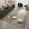 Alfombra para sala de estar, sofá, mesa de centro, alfombra de sala de estar estilo minimalista moderno, tapete para piso de dormitorio, cobertura completa de área grande