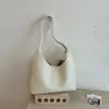 Bolso de Mano Tejido Lateral Coreano para Mujer, Bolso de Hombro de Gran Capacidad, Bolso Hobo de Moda para Viajes Diarios para Mujer 2026