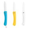 Cuchillo de cerámica para fruta con mango de color y circonita para cocina, cuchillo de cerámica para pelar, cuchillo de chef, cuchillo universal, embalaje disponible.