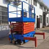 Pequeno Elevador Tesoura Móvel, Elevador Elétrico Auto Propelido, Elevador Tesoura, Plataforma de Trabalho Elevatória Tipo Tesoura