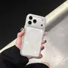 Funda para Teléfono Móvil Iphone17 Acrílico Transparente Carga Magnética Apple 16 Marco con Sensación de Piel Cubierta Protectora Anticaídas