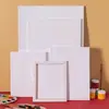 Bastidor de Lienzo en Blanco con Tela de Algodón Puro Lino, Bastidor Interior de Madera Maciza, Pintado a Mano con Acrílico, Venta al por Mayor, Se Puede Facturar, Lienzo en Blanco
