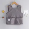 Chaleco fino de verano transpirable sin mangas para niños, prenda exterior holgada para niños y niñas, venta al por mayor de ropa infantil