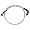 Acessórios para Motocicleta Mangueira de Óleo de Freio Modificada para Motocicleta Mangueira de Óleo para Motocicleta 90 graus Aço Inoxidável Trançado Mangueira de Óleo Caterpillar