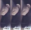 Pendientes de plata de ley s999 con circonita para mujer, pendientes de verano de diseño nicho de alta gama, pendientes estilo INS, pendientes de plata al por mayor