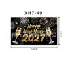 Nuevo Fondo de Nochevieja 2027 de Amazon, Pancarta de Feliz Año Nuevo, Accesorios y Decoraciones de Arreglos de Globos Pintados a Mano