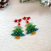 Série de Natal Brincos de Floco de Neve Prata Doce Ins Atmosfera Joker Brincos de Sentido Avançado Brincos de Nicho Atacado