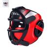 Capacete de Boxe para Adultos e Crianças, Proteção de Cabeça em PU para Luta, Muay Thai, Treinamento de Taekwondo, Máscara Facial Fechada, Capacete de Proteção Facial