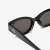 Fabricantes de gafas de sol de ojo de gato de moda para platos lote mixto multicolor estrella con temperamento montura negra gafas de sol negro gris