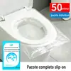Capa Descartável para Assento de Vaso Sanitário, Capa de Vaso Sanitário à Prova d'Água, Papel Almofada de Assento para Maternidade, Capa de Assento de Vaso Sanitário, Suprimentos de Viagem