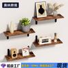 Estante de Almacenamiento de Pared Transfronterizo Estante Colgante de Almacenamiento Montado en la Pared para Baño Cesta de Almacenamiento de Hierro Partición Flotante Estante Decorativo