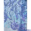 Poliéster Total Listrado Moda Renda Lantejoula Bordado Escolha Multicolorida Banquete Vestido de Noite Roupa Saia Tecido de Malha Vestido de Casamento