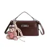 Bolso Pequeño de Alta Gama con Patrón de Cocodrilo para Mujer 2026 Nueva Moda Bolso Cruzado Versátil Bolso de Mano Cuadrado Pequeño Súper Popular Exquisito