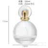 Botellas de Vidrio para Perfume al por Mayor 30ml 50ml 100ml Esféricas de Alta Gama Lujo Botellas de Vidrio con Atomizador de Presión para Perfume