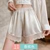 [Procesamiento Personalizado] Pantalones de Seguridad para Mujer, Verano, Delgados, Seda de Hielo, Se Pueden Usar Afuera, Encaje, Sueltos, Anti-Exposición, No se Enrollan, Hogar