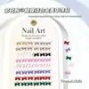 Dibujos Animados Mariposa Colorida Aleación Accesorios para Uñas Negro Blanco Rojo Vino Rosa Lazo Kt Dopamina Celebridad de Internet Artículo Popular