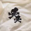 Estilo Arte Callejero Americano, Diseño Fresco y Lindo, Camiseta de Manga Larga con Cuello Redondo, Estilo Holgado Corto Estampado, Que Resalta la Figura