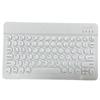 Adequado para Tablet Apple Teclado Sem Fio Bluetooth Retro Tecla Redonda Telefone Celular iPad Retroiluminação Colorida Silencioso Arroz