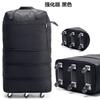 Bolsa de Envío para 158 Aerolíneas con Ruedas Equipaje de Viaje Ultraligera Mudanza Estudio en el Extranjero Plegable Telescópica Bolsa de Equipaje Grande