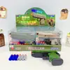 Pistola de Pistola de Airsoft Delta Taran Tactical Sensação de Peso EVA Ventosa Pistola de Airsoft Crianças PUBG Simulação Pequeno Brinquedo