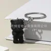 Chaveiro Pingente Gato Tridimensional Fofo com Flocagem de Resina Pingente para Chave do Carro Pingente para Bolsa Joia Venda por Atacado