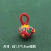 Pulsera de cuerda del Festival del Bote del Dragón, accesorios de bricolaje para albóndigas pequeñas, colgante de collar de bolsita de tigre tejido a mano, accesorios colgantes