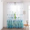 Cortinas Shaoxing Lavanda Borboleta Exportação Transfronteiriça Anti-Mosquito Telas de Janela Cortinas Cortinas de Gaze Cortinas Quarto Perfuradas Divisórias Cortinas de Porta