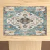 Esterilla Aislante Bohemia Mesa de Comedor Hogar Esterilla Antiescaldado Esterilla para Comida Occidental Esterilla Decorativa Plato de Vajilla Esterilla para Mesa de Comedor Producción Transfronteriza