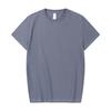 Playera de Algodón Pesado para Hombre 270g para Hombre y Mujer Color Sólido Manga Corta Pareja Holgada Transpirable Media Manga Casual Camiseta Lisa