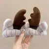 Linda Diadema de Peluche de Dibujos Animados para Mujer, Otoño e Invierno, Impermeable y Antideslizante, Celebridad de Internet Nuevo Accesorio para el Cabello 2026